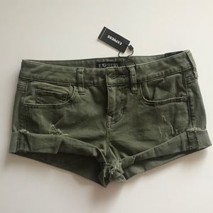 NWT Express Shortie Low Rise